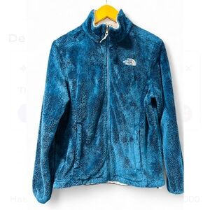 The North Face Women's Blue Teddy Jacket